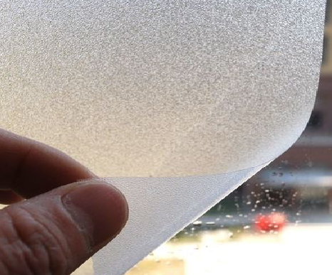 崇义玻璃门外面粘广告用什么材料好？